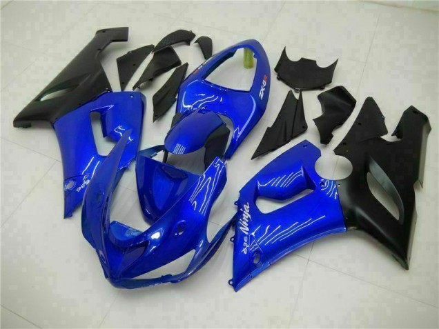 Carénage Moto Kawasaki ZX6R 05-06 - Bleu Carénage Moto Kawasaki ZX6R 05-06 - Bleu