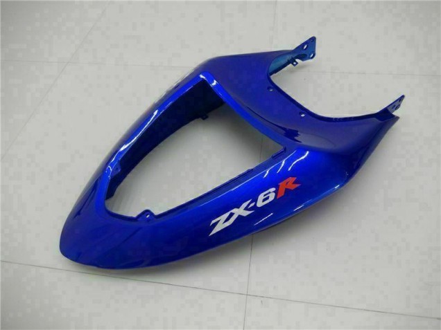 Carénage Moto Kawasaki ZX6R 05-06 - Bleu Carénage Moto Kawasaki ZX6R 05-06 - Bleu