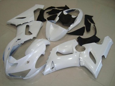 Carénage Moto Kawasaki ZX6R 05-06 - Dark Blanc Nacré