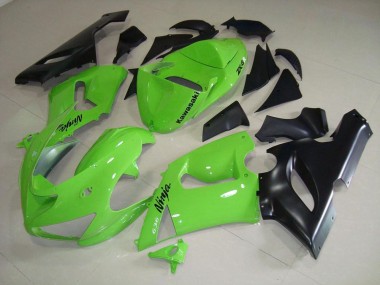 Carénage Moto Kawasaki ZX6R 05-06 - Lime Vert