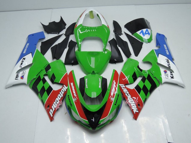 Carénage Moto Kawasaki ZX6R 05-06 - Motocard Carénage Moto Kawasaki ZX6R 05-06 - Motocard