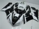 Carénage Moto Kawasaki ZX6R 05-06 - Noir Blanc Carénage Moto Kawasaki ZX6R 05-06 - Noir Blanc