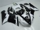Carénage Moto Kawasaki ZX6R 05-06 - Noir Blanc Carénage Moto Kawasaki ZX6R 05-06 - Noir Blanc