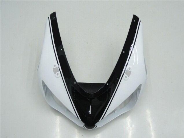 Carénage Moto Kawasaki ZX6R 05-06 - Noir Blanc Carénage Moto Kawasaki ZX6R 05-06 - Noir Blanc