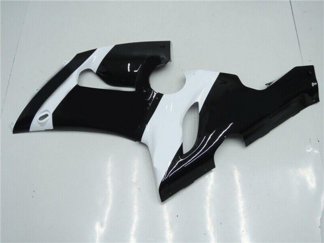 Carénage Moto Kawasaki ZX6R 05-06 - Noir Blanc Carénage Moto Kawasaki ZX6R 05-06 - Noir Blanc