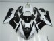 Carénage Moto Kawasaki ZX6R 05-06 - Noir Blanc Carénage Moto Kawasaki ZX6R 05-06 - Noir Blanc