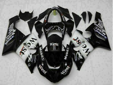 Carénage Moto Kawasaki ZX6R 05-06 - Noir