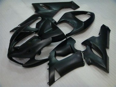 Carénage Moto Kawasaki ZX6R 05-06 - Noir Mat