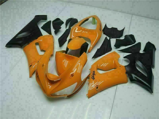 Carénage Moto Kawasaki ZX6R 05-06 - Orange Carénage Moto Kawasaki ZX6R 05-06 - Orange