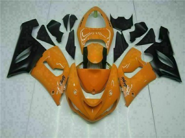 Carénage Moto Kawasaki ZX6R 05-06 - Orange