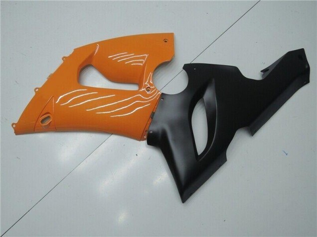 Carénage Moto Kawasaki ZX6R 05-06 - Orange Noir