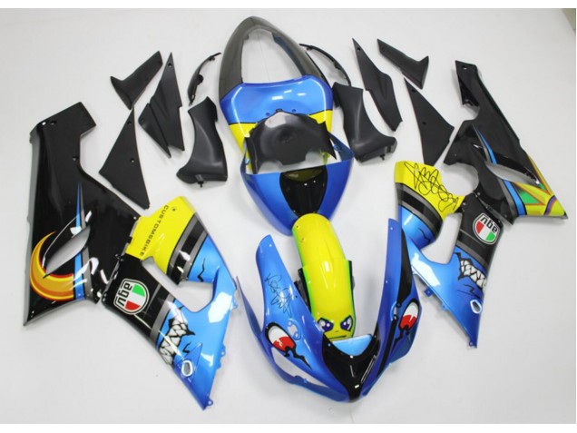 Carénage Moto Kawasaki ZX6R 05-06 - Requin Carénage Moto Kawasaki ZX6R 05-06 - Requin