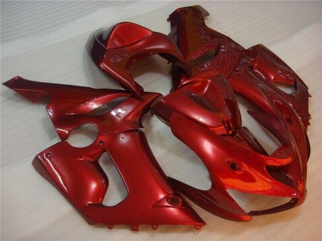 Carénage Moto Kawasaki ZX6R 05-06 - Rouge Carénage Moto Kawasaki ZX6R 05-06 - Rouge