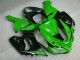 Carénage Moto Kawasaki ZX6R 05-06 - Vert Blanc Noir Carénage Moto Kawasaki ZX6R 05-06 - Vert Blanc Noir