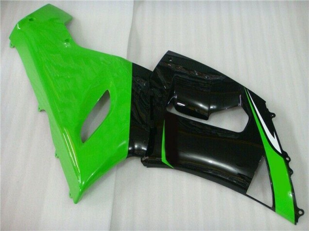Carénage Moto Kawasaki ZX6R 05-06 - Vert Blanc Noir Carénage Moto Kawasaki ZX6R 05-06 - Vert Blanc Noir