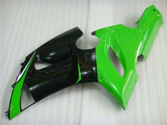 Carénage Moto Kawasaki ZX6R 05-06 - Vert Blanc Noir Carénage Moto Kawasaki ZX6R 05-06 - Vert Blanc Noir