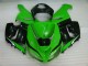 Carénage Moto Kawasaki ZX6R 05-06 - Vert Blanc Noir Carénage Moto Kawasaki ZX6R 05-06 - Vert Blanc Noir