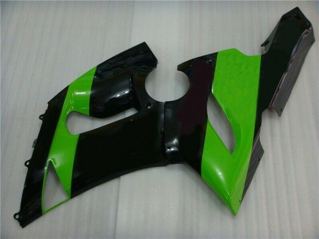 Carénage Moto Kawasaki ZX6R 05-06 - Vert Noir Carénage Moto Kawasaki ZX6R 05-06 - Vert Noir