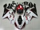 Carénage Moto Kawasaki ZX6R 07-08 - Blanc Noir Rouge Carénage Moto Kawasaki ZX6R 07-08 - Blanc Noir Rouge