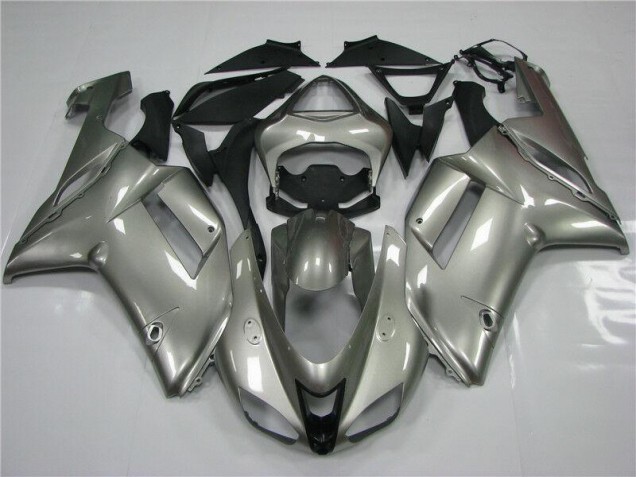 Carénage Moto Kawasaki ZX6R 07-08 - Gris Carénage Moto Kawasaki ZX6R 07-08 - Gris