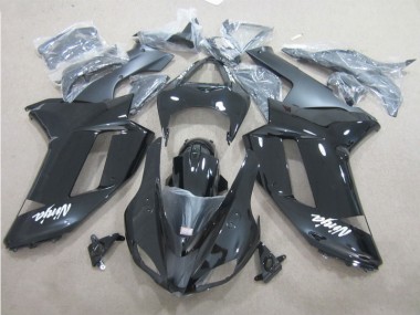 Carénage Moto Kawasaki ZX6R 07-08 - Noir Blanc