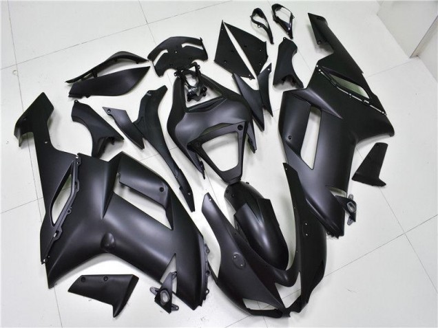 Carénage Moto Kawasaki ZX6R 07-08 - Noir Mat Carénage Moto Kawasaki ZX6R 07-08 - Noir Mat