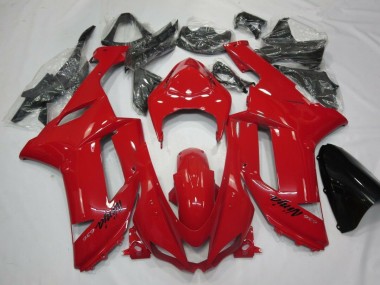 Carénage Moto Kawasaki ZX6R 07-08 - Rouge