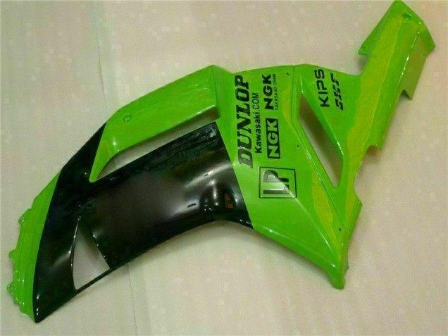 Carénage Moto Kawasaki ZX6R 07-08 - Vert Noir Dunlop Carénage Moto Kawasaki ZX6R 07-08 - Vert Noir Dunlop