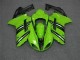 Carénage Moto Kawasaki ZX6R 07-08 - Vert Noir Carénage Moto Kawasaki ZX6R 07-08 - Vert Noir