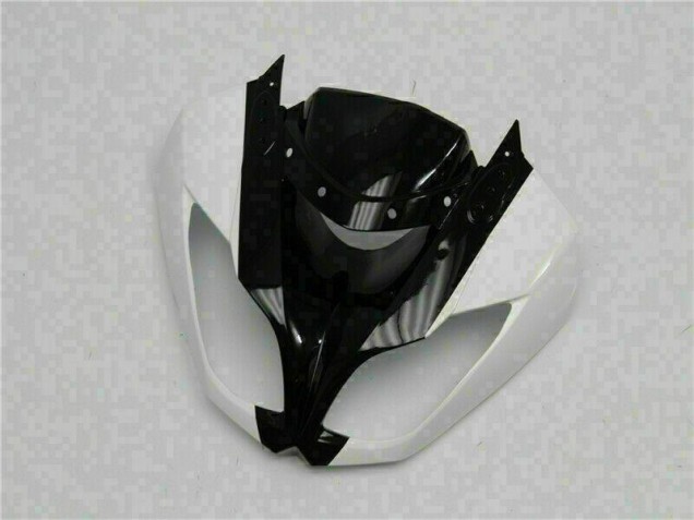 Carénage Moto Kawasaki ZX6R 09-12 - Blanc Noir Carénage Moto Kawasaki ZX6R 09-12 - Blanc Noir