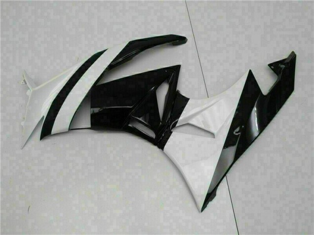 Carénage Moto Kawasaki ZX6R 09-12 - Blanc Noir Carénage Moto Kawasaki ZX6R 09-12 - Blanc Noir