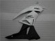 Carénage Moto Kawasaki ZX6R 09-12 - Blanc Noir Ninja