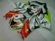 Carénage Moto Kawasaki ZX6R 09-12 - Blanc Rouge H. Énergie Carénage Moto Kawasaki ZX6R 09-12 - Blanc Rouge H. Énergie