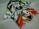 Carénage Moto Kawasaki ZX6R 09-12 - Blanc Rouge H. Énergie Carénage Moto Kawasaki ZX6R 09-12 - Blanc Rouge H. Énergie