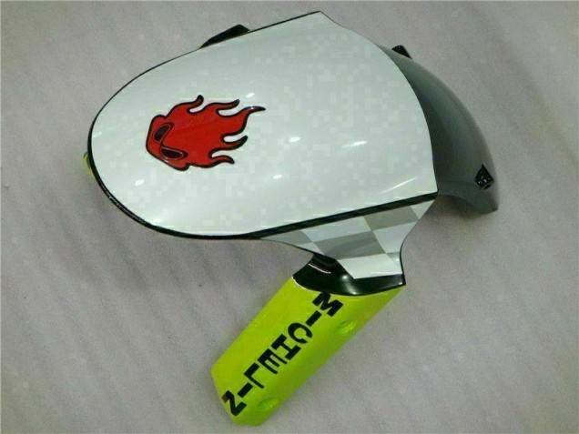 Carénage Moto Kawasaki ZX6R 09-12 - Blanc Rouge H. Énergie Carénage Moto Kawasaki ZX6R 09-12 - Blanc Rouge H. Énergie