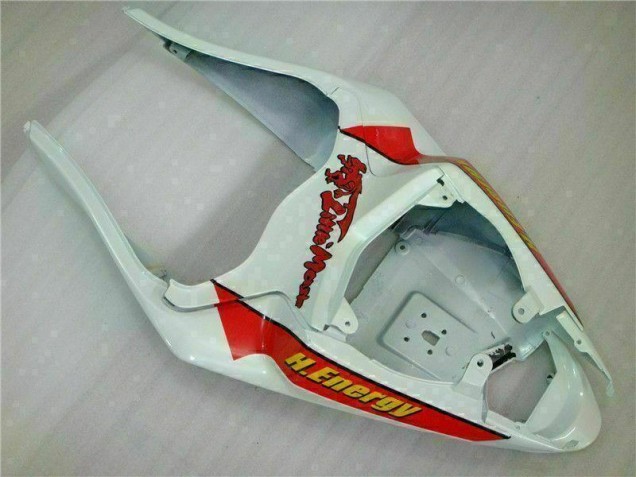 Carénage Moto Kawasaki ZX6R 09-12 - Blanc Rouge H. Énergie Carénage Moto Kawasaki ZX6R 09-12 - Blanc Rouge H. Énergie