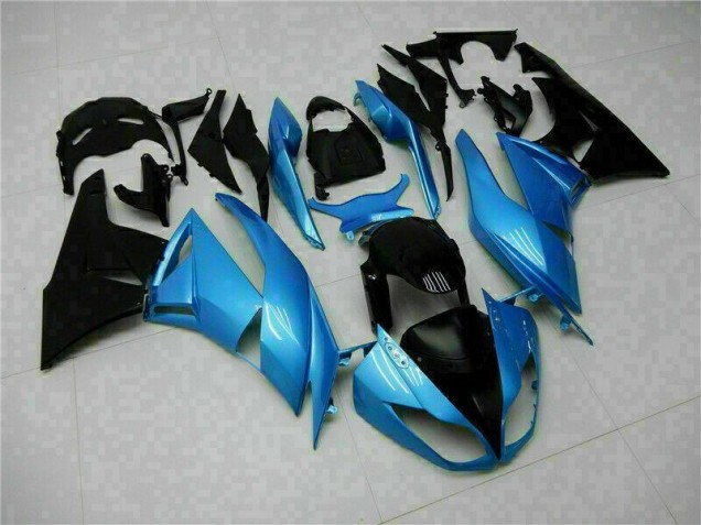 Carénage Moto Kawasaki ZX6R 09-12 - Bleu Noir Carénage Moto Kawasaki ZX6R 09-12 - Bleu Noir