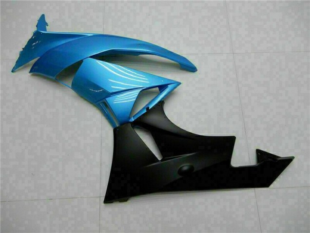 Carénage Moto Kawasaki ZX6R 09-12 - Bleu Noir Carénage Moto Kawasaki ZX6R 09-12 - Bleu Noir