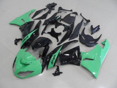 Carénage Moto Kawasaki ZX6R 09-12 - Metallic Vert
