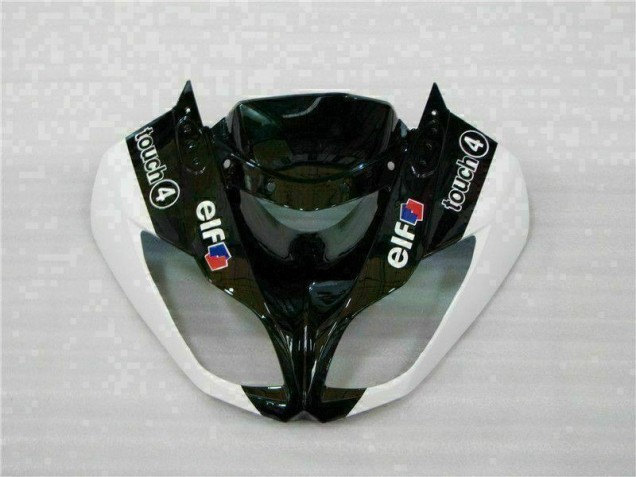 Carénage Moto Kawasaki ZX6R 09-12 - Noir Blanc 3M Touch4