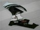 Carénage Moto Kawasaki ZX6R 09-12 - Noir Blanc 3M Touch4
