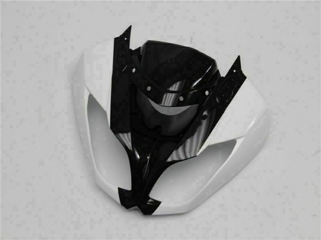 Carénage Moto Kawasaki ZX6R 09-12 - Noir Blanc Carénage Moto Kawasaki ZX6R 09-12 - Noir Blanc