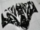 Carénage Moto Kawasaki ZX6R 09-12 - Noir Blanc Ninja