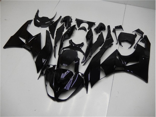 Carénage Moto Kawasaki ZX6R 09-12 - Noir Brillant Carénage Moto Kawasaki ZX6R 09-12 - Noir Brillant