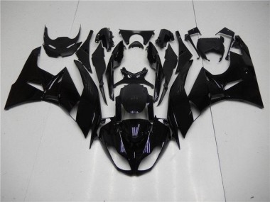 Carénage Moto Kawasaki ZX6R 09-12 - Noir Brillant