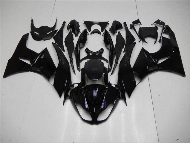Carénage Moto Kawasaki ZX6R 09-12 - Noir Brillant Carénage Moto Kawasaki ZX6R 09-12 - Noir Brillant