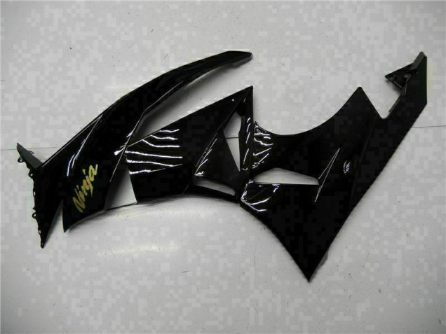 Carénage Moto Kawasaki ZX6R 09-12 - Noir Or Ninja Carénage Moto Kawasaki ZX6R 09-12 - Noir Or Ninja