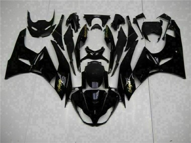 Carénage Moto Kawasaki ZX6R 09-12 - Noir Or Ninja