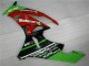 Carénage Moto Kawasaki ZX6R 09-12 - Noir Rouge Vert Motocard Carénage Moto Kawasaki ZX6R 09-12 - Noir Rouge Vert Motocard