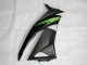 Carénage Moto Kawasaki ZX6R 09-12 - Noir Vert 636